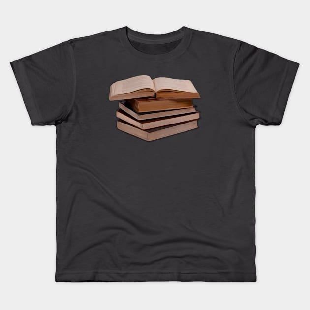 Books Kids T-Shirt by ZIID ETERNITY